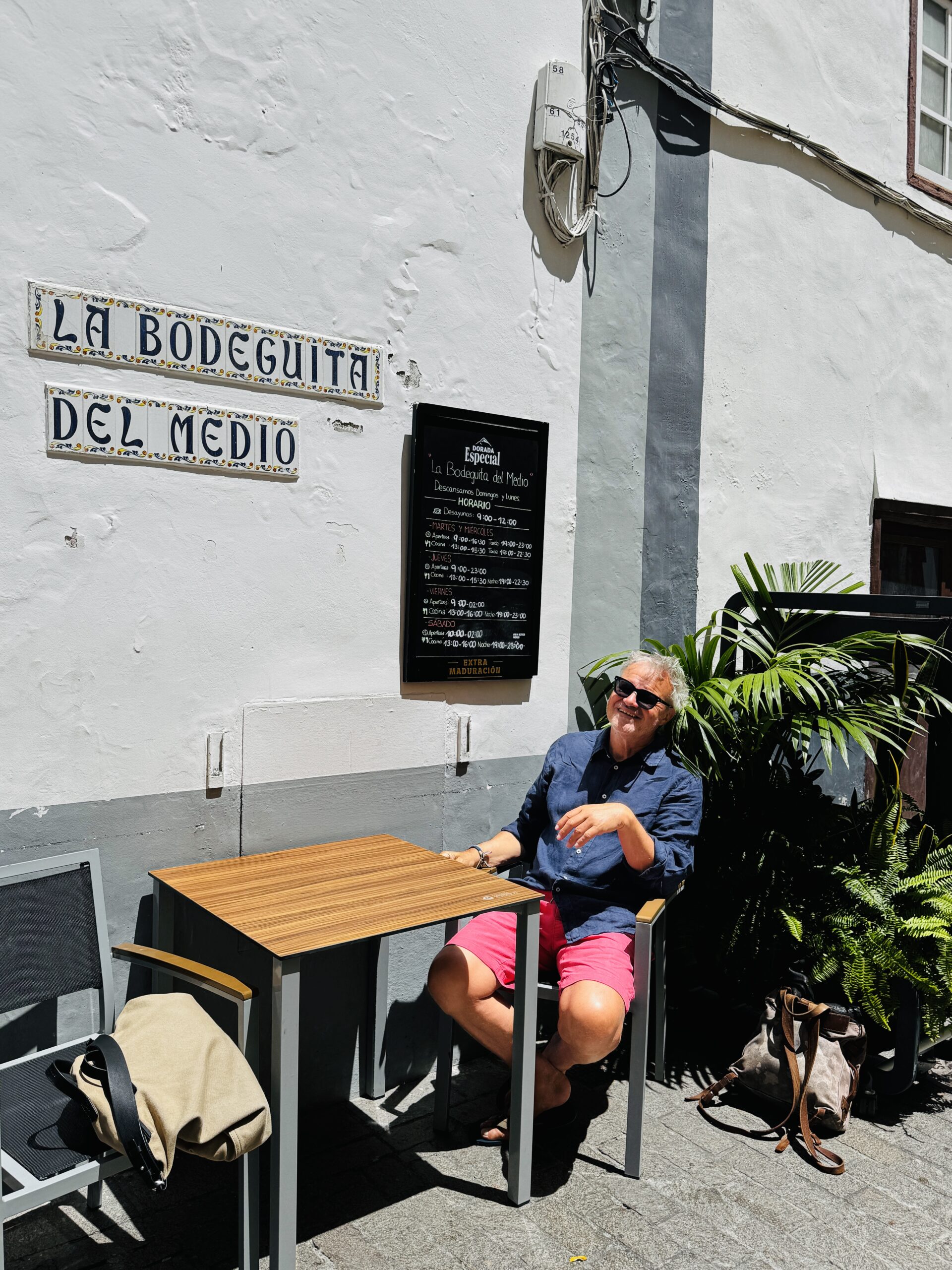 Musik liegt in der Luft. Bodeguita del Medio. In Santa Cruz de La Palma.