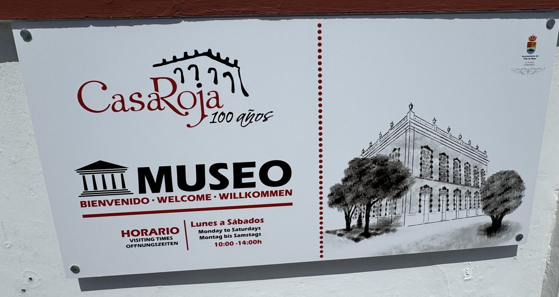 Villa de Mazo -„Das Rote Haus“